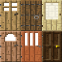 Vader's Plain Wood Programmer Doors Pack - Programmer Art Add-on (1.10 - 1.13)