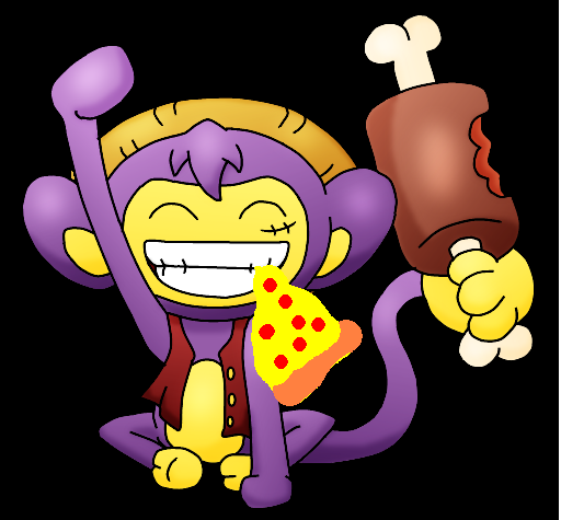 monkeys pizza