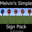 Melvin's Simple Sign pack [MTS/IV]