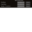 Block Control - Push, Pull, and Rotate blocks.