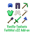 Vanilla Toolsets Faithful x32 Add-on