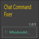 Chat Command Fixer