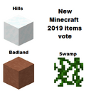 Biome vote 2019 items