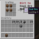 Coal Ore from Dirt