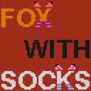 Fox with Socks