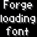 Forge loading font