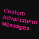 Custom Advancement Messages