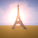 Minecraft - Global Monuments - Eiffel Tower