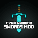 Cyan Warrior Swords Mod