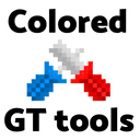 Colored GregTech Screwdriver and File