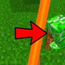 Destroy a block = Creeper