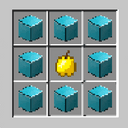 Japp's Apple of diamond block