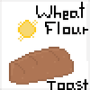 Toasted Bread And Wheat Flour