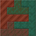 Connected Copper Blocks