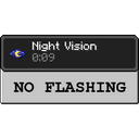 No Night Vision Flashing