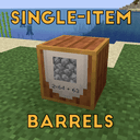 [Forge] Single-Item Barrels Mod