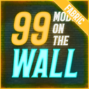 Ninety-Nice (99) Mods on the Wall - Fabric Edition