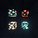 Glowing Ores addon (16x)