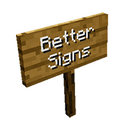 Better Signs Mod