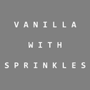 Vanilla with Sprinkles