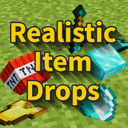 Realistic Item Drops (Fabric)