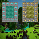 Dimensions and portals made of ores!