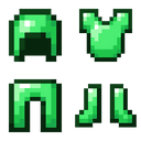 Emerald Stuff : Armor and Tools