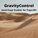 GravityControl - Sand Dupe Enabler for Paper Servers