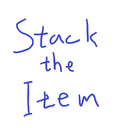 Stack The Item