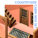 Countryside Cabin Mini Set