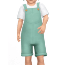 HENRY - toddler overalls