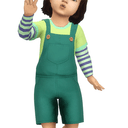 BONNIE - toddler overalls