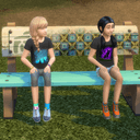 Wolf T-Shirts for your child Sims