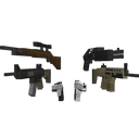 Simple Animated Guns (Fabric)