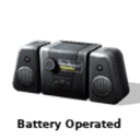 Battery Powered Boombox