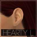Hearty Earrings L