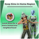 Keep Sims in Home Region