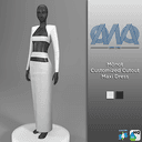 Mônot - Customized Cutout Maxi Dress