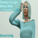Snowy Escape Blunt Bob Recolor