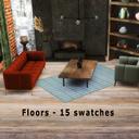 Various old floorboards_by Danuta720