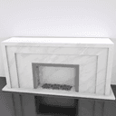Luxe Marble Fireplace