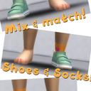 Missing Socks + Shoes