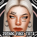 ZODIAC FACE TATS ♡ by peachyfaerie