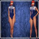 The Real Maxis Match 1Pcs Swimsuit