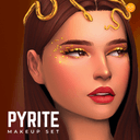 Pyrite makeup set