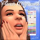 French Manicure By LinSims