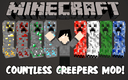 Countless Creepers Mod for Minecraft Forge 1.7.2 by JuicyGoose